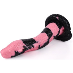 unicorny Gode Cobra Snake S 18 x 5cm Noir-Rose